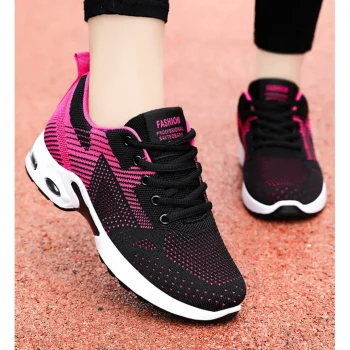 Women's shoes 2025 mesh breathable comfortable sports shoes soft sole lightweight fashion casual shoes
