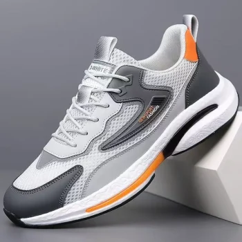 Men's summer flying mesh shoes, casual, breathable, versatile and comfortable flying mesh sports shoes