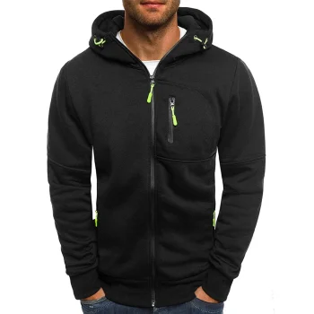 Warm Mens Sweatshirt Costume Hooded Hoodies Jackets Long Sleeve Winter Coat Outerwear Party Plus Size Slim Fit