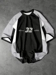 Men's Letter 78 Print Short Sleeve T-Shirt Summer Graphic Tee Baseball Jerseys Plus Size Women's Sport T-Shirt