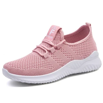 Women's shoes 2025 mesh breathable comfortable sports shoes soft sole lightweight fashion casual shoes